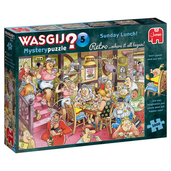 Jumbo Wasgij Retro Mystery 5 - Sunday lunch (1000 stukjes)