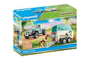 Playmobil PM Country - Auto met aanhanger 70511