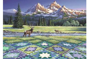 Ravensburger Puzzel (XXL) 300stuks - Quilt met hert