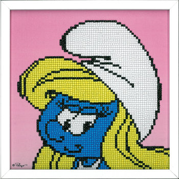 Verachtert Diamond Painting Kit - De Smurfen Smurfette