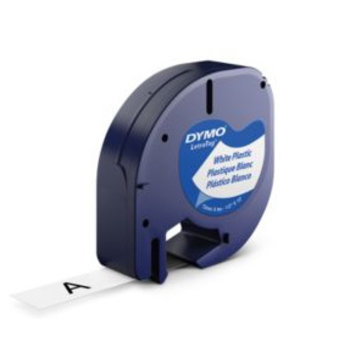 DYMO DYMO 12mm LetraTAG Plastic tape labelprinter-tape