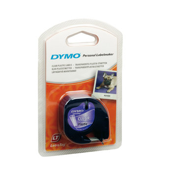 DYMO DYMO S0721530 labelprinter-tape Zwart op zilver