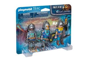 Playmobil PM Novelmore - Set van 3 Novelmore ridders 70671