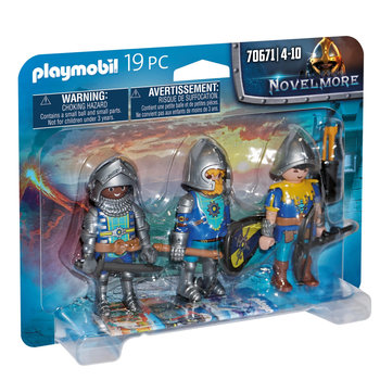 Playmobil PM Novelmore - Set van 3 Novelmore ridders 70671