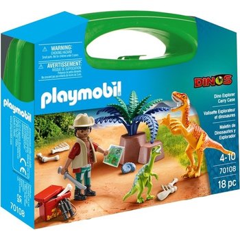 Playmobil PM Dinos - Meeneemkoffer Dino  Explorer 70108