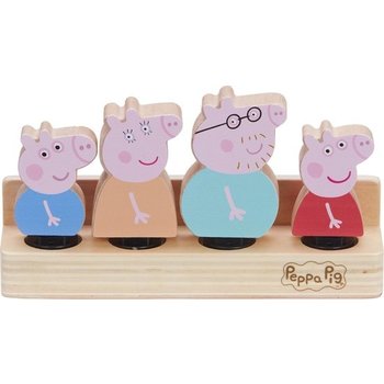 Peppa Pig - Houten Familie figuren (4stuks)