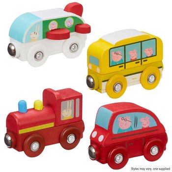 Peppa Pig - Houten mini voertuigen