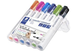 staedtler Lumocolor Whiteboard box - 6 stuks