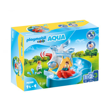 Playmobil PM 1.2.3 Aqua - Waterrad met carrousel 70268