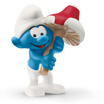 Schleich Schleich De Smurfen - Smurf met gelukspaddenstoel