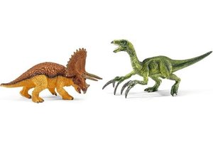 Schleich Schleich Dinosaurs - Triceratops en Therizinosaurus