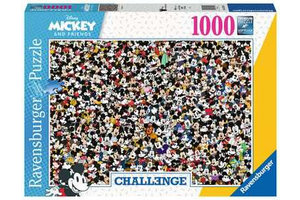 Ravensburger Puzzel (1000stuks) - Challenge Mickey Mouse