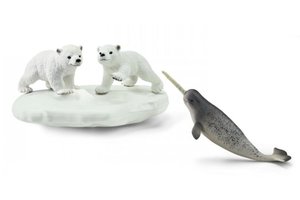 Schleich Schleich Wild Life - Ijsberen glijfeestje