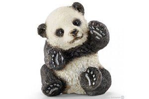 Schleich Schleich Wild Life - Panda jong, spelend