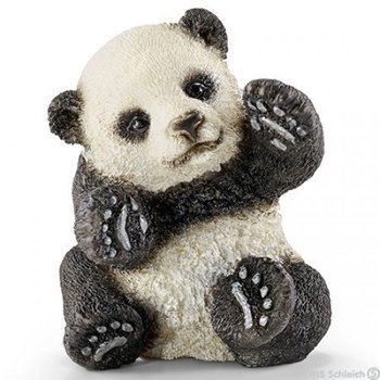 Schleich Schleich Wild Life - Panda jong, spelend