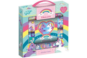 Unicorn - Stickerbox (14 vellen)