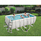 Bestway Bestway Power Steel Rectangular Frame Pool Set (412x201x122cm)