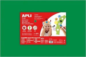 Apli Kids Schuimrubber 60x40cm (1 vel) - donkergroen