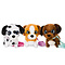 IMC Toys Club Petz - Mini Walkiez Chocolab hondje interactieve knuffel