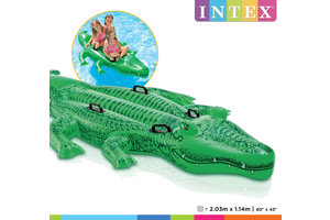 Intex Ride-on (203x114cm) - KROKODIL