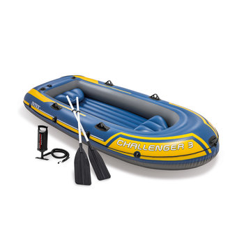 Intex Roeiboot set CHALLENGER 3 (295x137x43cm) - blauw