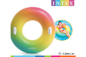 Intex Zwemring (Ø122cm) - RAINBOW ombre