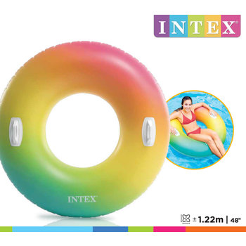 Intex Zwemring (Ø122cm) - RAINBOW ombre