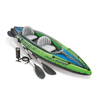 Intex Kayak set CHALLENGER K2 (351x76x38cm) - groen