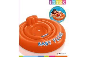 Intex Zwemring (Ø 76cm) babysitter - BABY FLOAT (oranje)