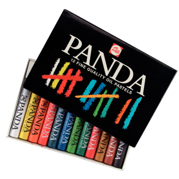 Talens Talens Oliepastel "Panda" - 12stuks