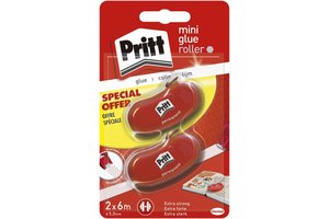 Pritt Pritt Lijmroller "Mini" permanent, 5mm x 6m (2e halve prijs)