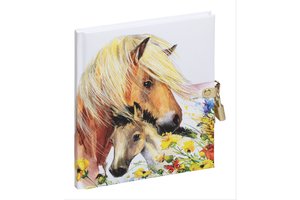 Pagna Pagna Dagboek met slot - Paarden