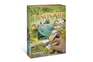 DinosArt - Zand en glitter kunst