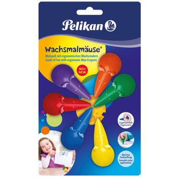 Pelikan Pelikan Waskrijtmuizen - 6stuks