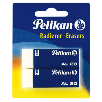 Pelikan Pelikan Radeergom AL20/wit - 2stuks