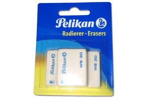 Pelikan Pelikan Radeergom WS30/wit - 3stuks