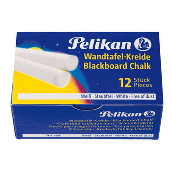 Pelikan Pelikan Schoolbordkrijt 755/wit - 12stuks