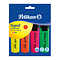 Pelikan Pelikan Textmarker Signal - 4stuks (geel/roze/groen/oranje)