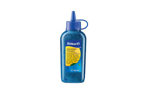 Pelikan Glitterlijm GLG 60ml - blauw