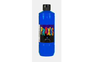 Verf Praxis 500ml - blauw