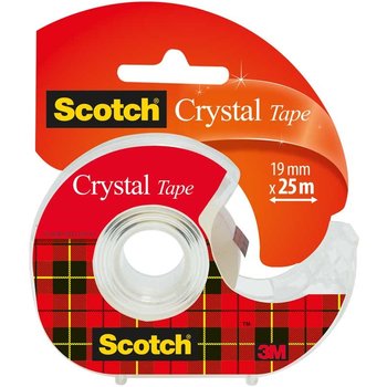 Scotch Scotch Plakband 600 Crystal Clear 19mm x 25m + afroller