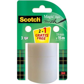 Scotch Scotch Magic Tape 19mm x 15m - 2+1 gratis