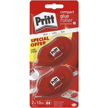 Pritt Lijmroller "Compact" permanent, 8,4mm x 10m (2e halve prijs)