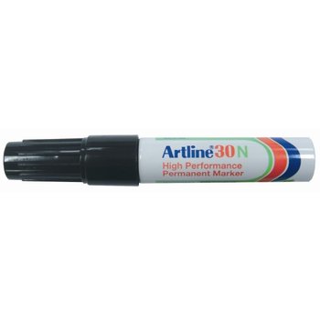 Artline Artline Permanente Marker "30N" schuine punt, lijndikte 2-5mm - zwart