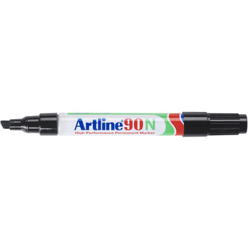 Artline Artline Permanente Marker "90N" met schuine punt, lijndikte 2-5mm - zwart