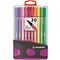 Stabilo Stabilo Pen 68 ColorParade - Box 20stuks (antraciet/lila)