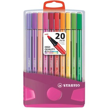 Stabilo Stabilo Pen 68 ColorParade - Box 20stuks (pink/lila)