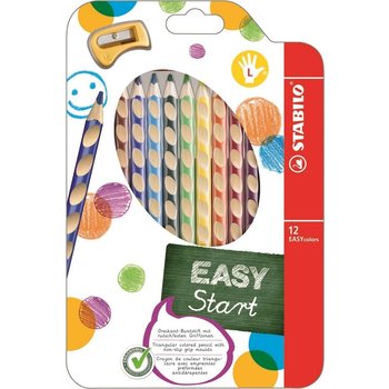 Stabilo Stabilo EASYcolors kleurpotloden - Etui (karton) 12stuks - links