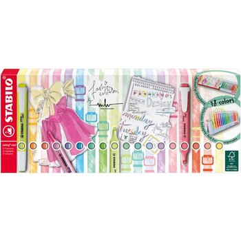 Stabilo Stabilo Swing cool - Deskset 18stuks (8x fluo/10x pastel)