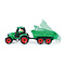 Lena Truckies Tractor met aanhangwagen + figuurtje - 36cm